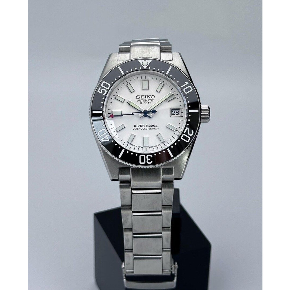 Custom Seiko Mod • White 62Mas Re-Issue • 40mm